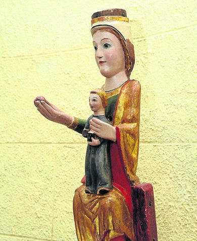 Virgen en San Cucufate y San Pelayo.