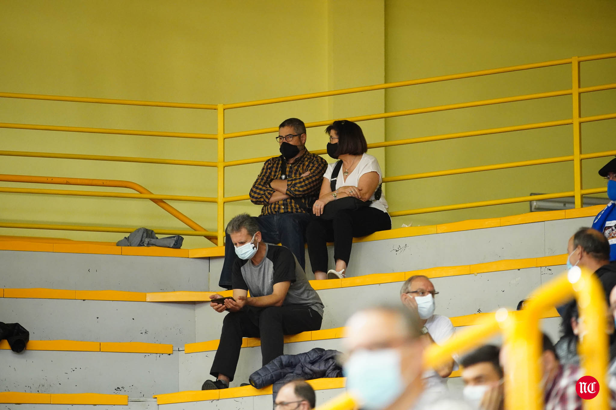 Aficionados del CB Perfumerías Avenida