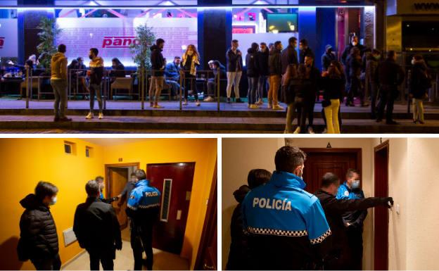 La policía de Valladolid detecta 30 fiestas en pisos cada fin de semana desde que empezó la universidad