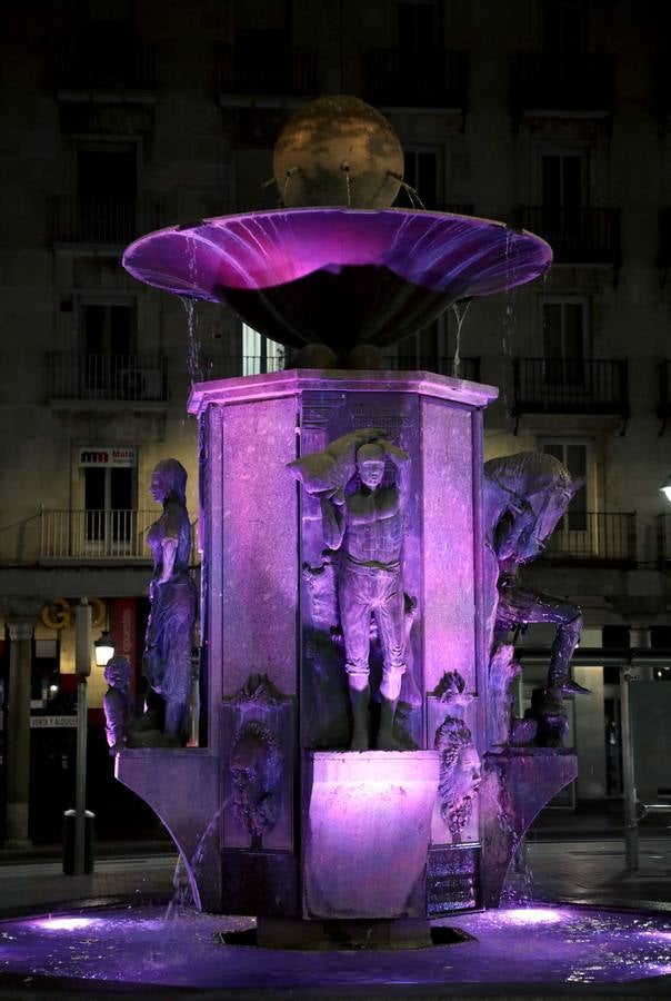 Fotos: Valladolid se viste de rosa
