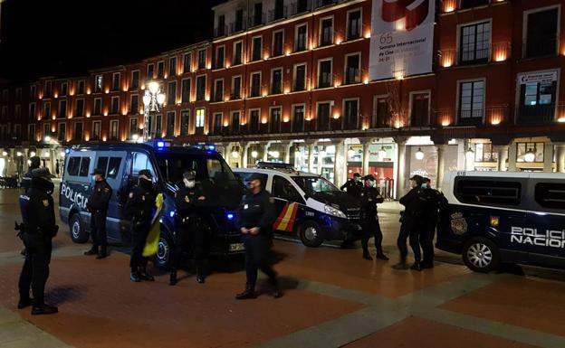 Veinte primeros sancionados por incumplir el toque de queda en Valladolid