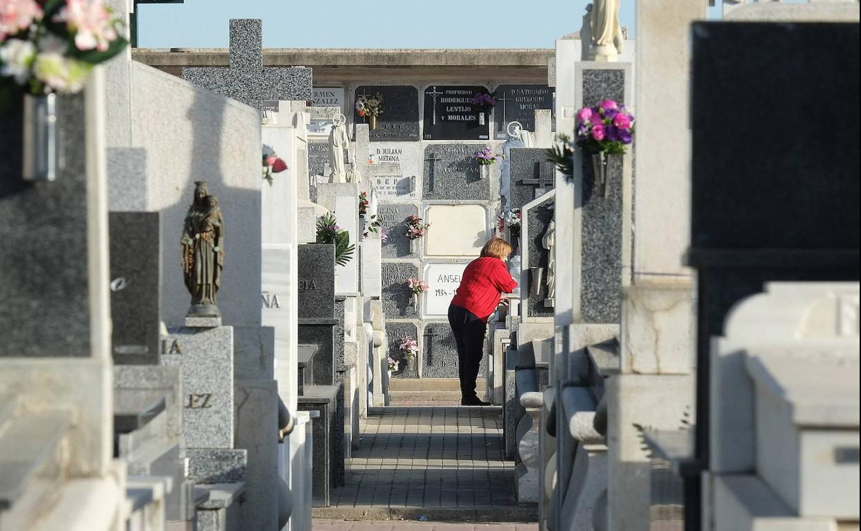 El cementerio de El Carmen de Valladolid. 