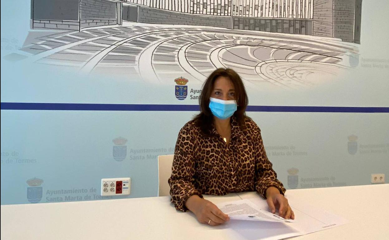 Cruz Gacho, concejala de Juventud. 