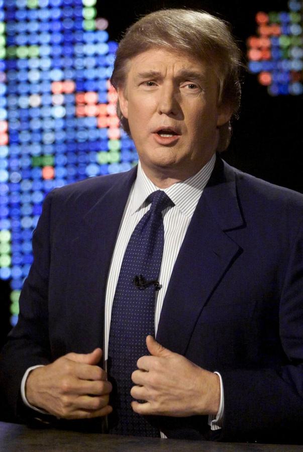 Donald nTrump, en una entrevista en 1999 en la cadena de televisión CNN