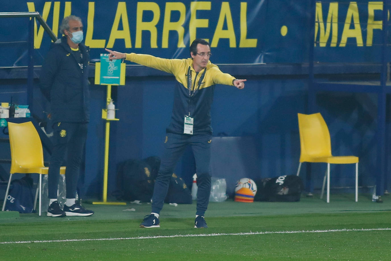 El Real Valladolid pierde por dos goles a cero contra el Villarreal. 