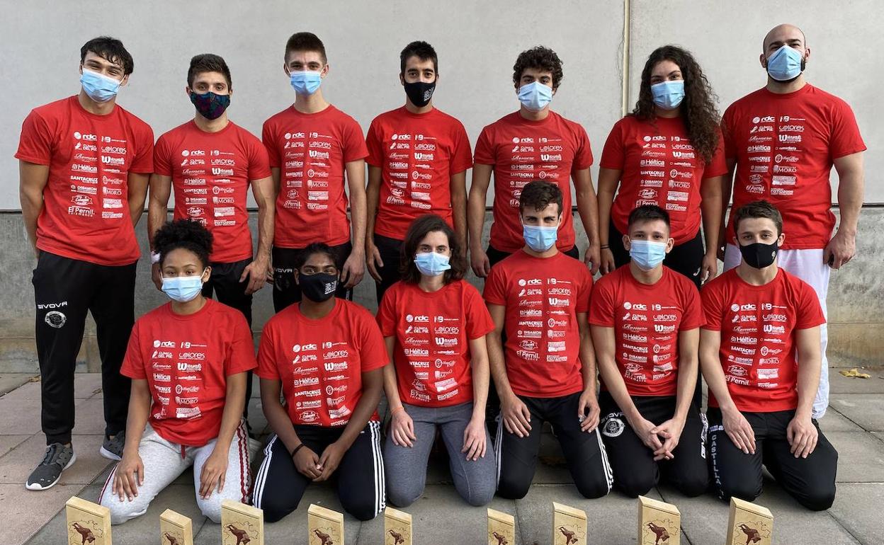 Lluvia de metales para el Judo Club Doryoku en el campeonato de Castilla y León