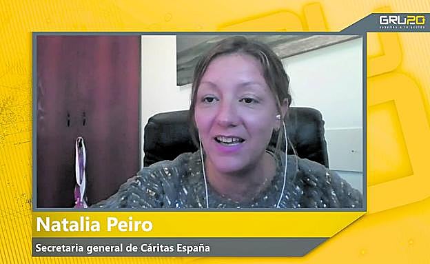 Natalia Peiro, en la Mesa de GRUPO20.
