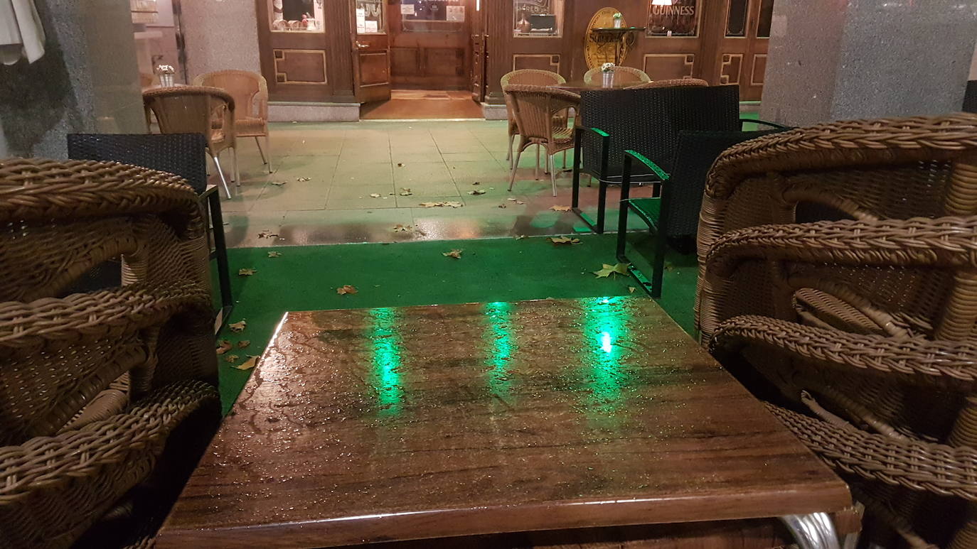 Fotos: Cierre de la hostelería en Valladolid