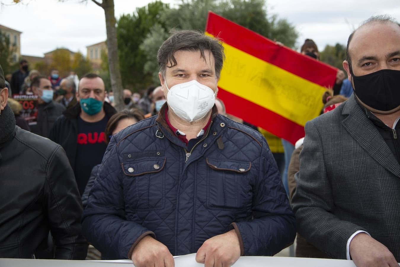 Fotos: Manifestación de hosteleros en Valladolid