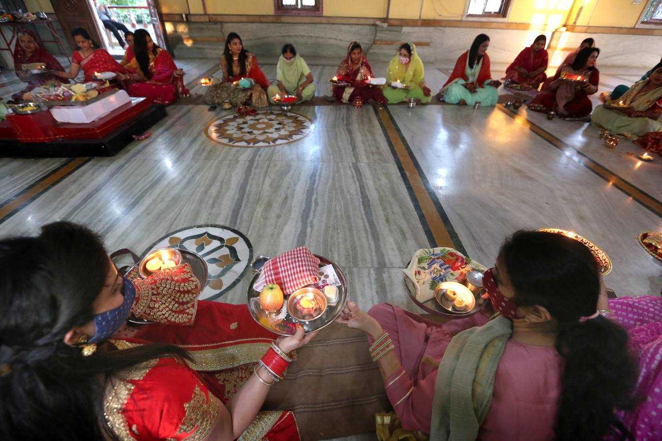 Fotos: El ayuno de Karva Chauth