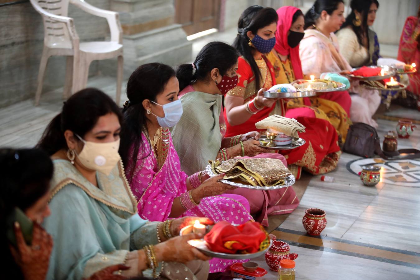 Fotos: El ayuno de Karva Chauth