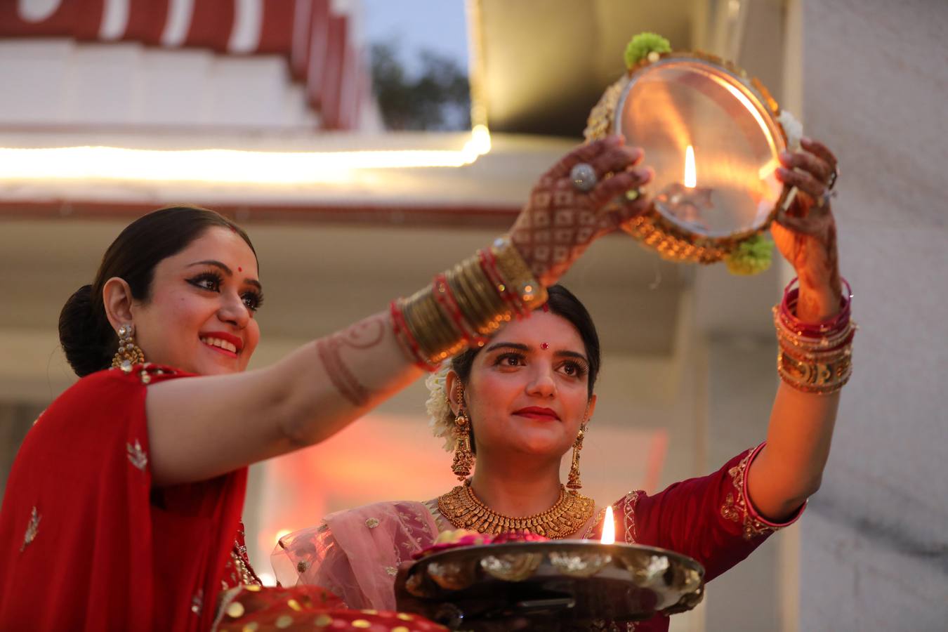 Fotos: El ayuno de Karva Chauth