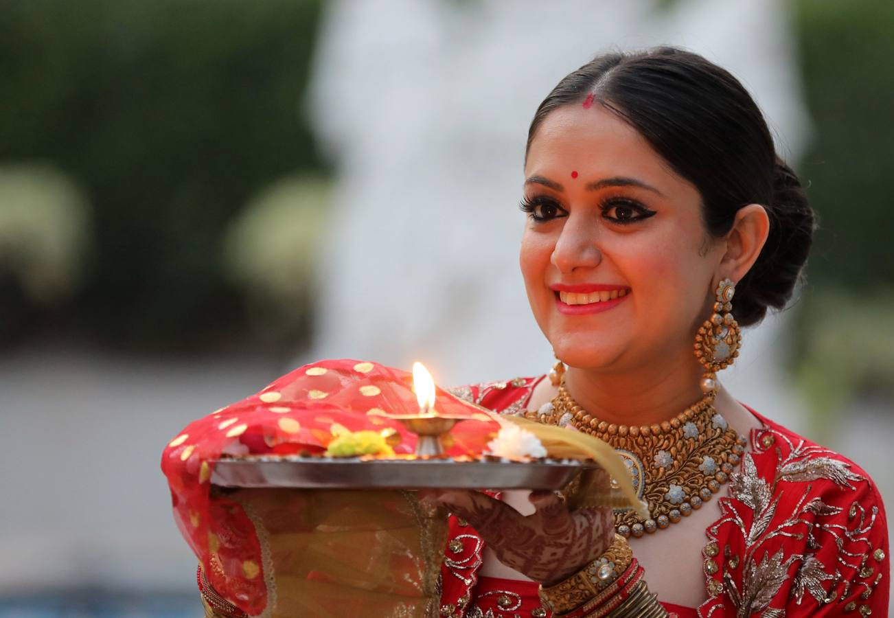Fotos: El ayuno de Karva Chauth