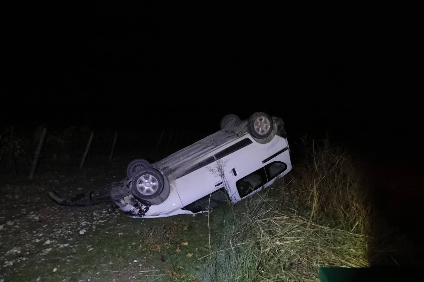 Fotos: Accidente en Aldeayuso