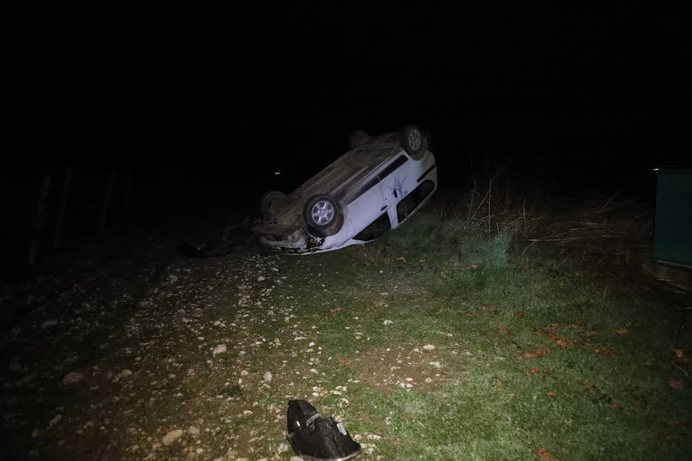 Fotos: Accidente en Aldeayuso