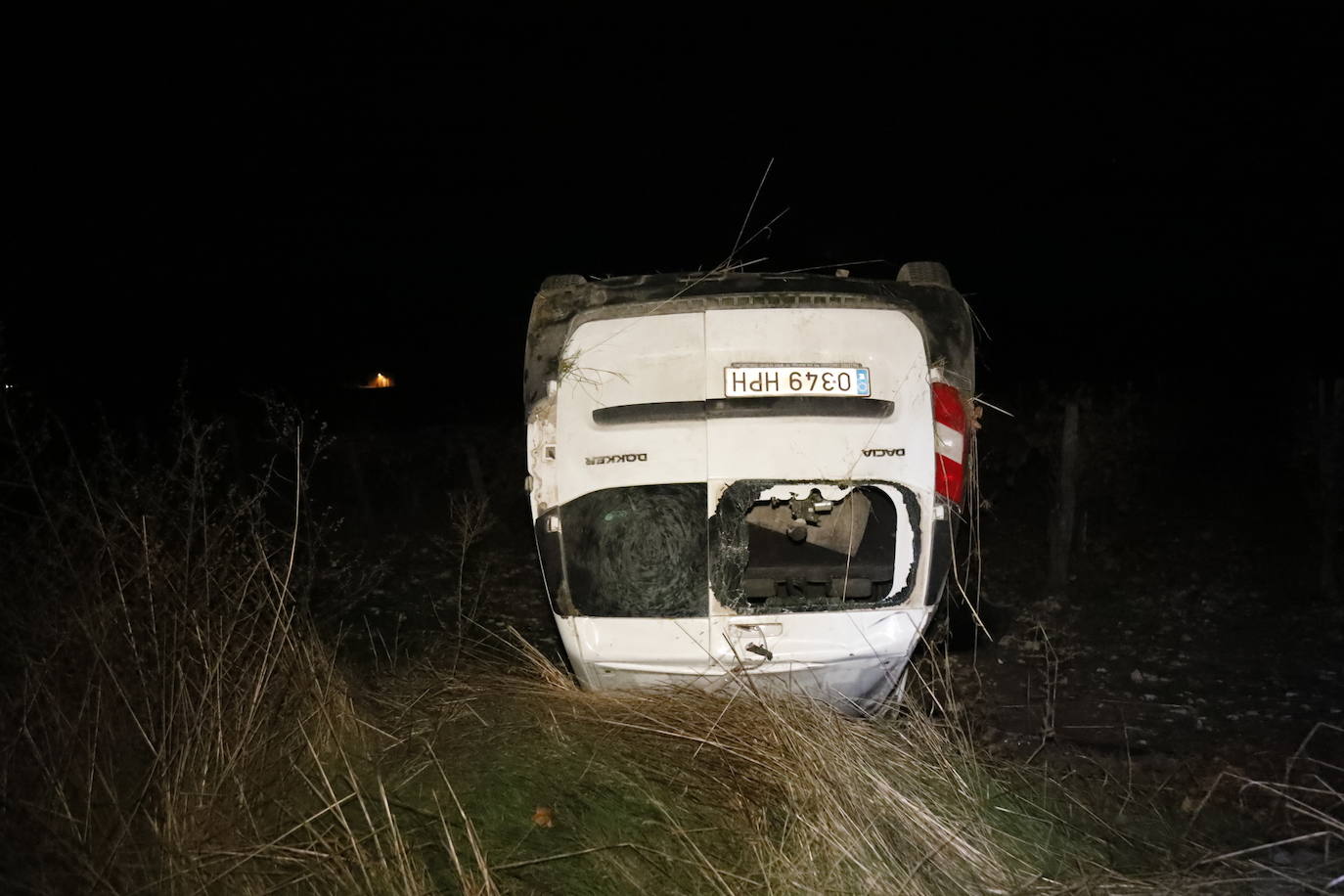 Fotos: Accidente en Aldeayuso