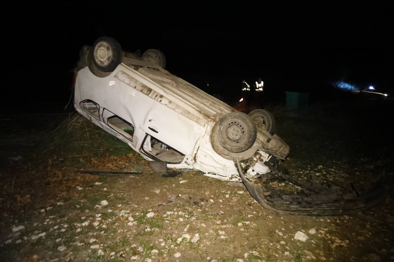 Fotos: Accidente en Aldeayuso