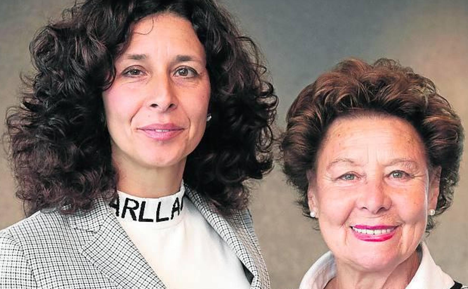 Lourdes Gullón Rodríguez y María Teresa Rodríguez. 