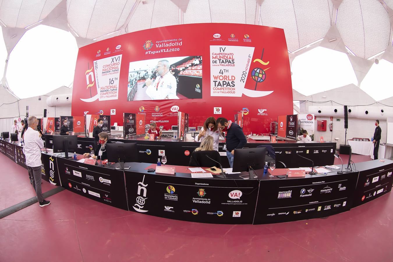 Fotos: Segunda jornada en el XVI Concurso Nacional de Pinchos Ciudad de Valladolid