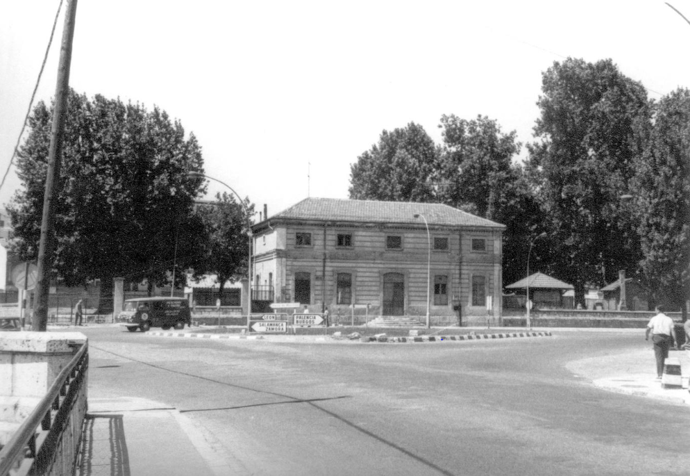 28.07.1969. Estación de San Bartolomé poco antes de ser demolida.