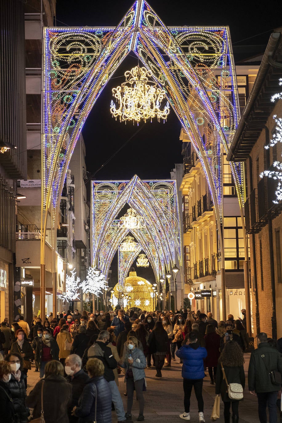 Fotos: Luces de Navidad en Valladolid