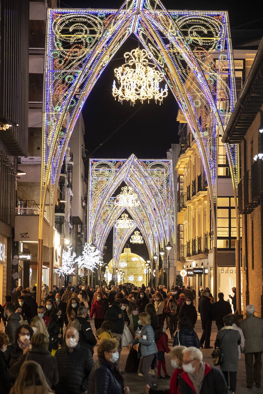 Fotos: Luces de Navidad en Valladolid