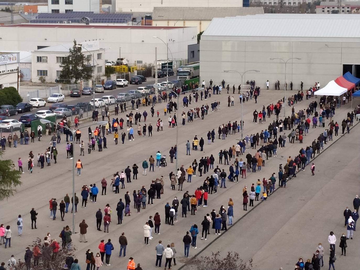 Fotos: Gran respuesta de los arandinos al cribado masivo con test de antígenos