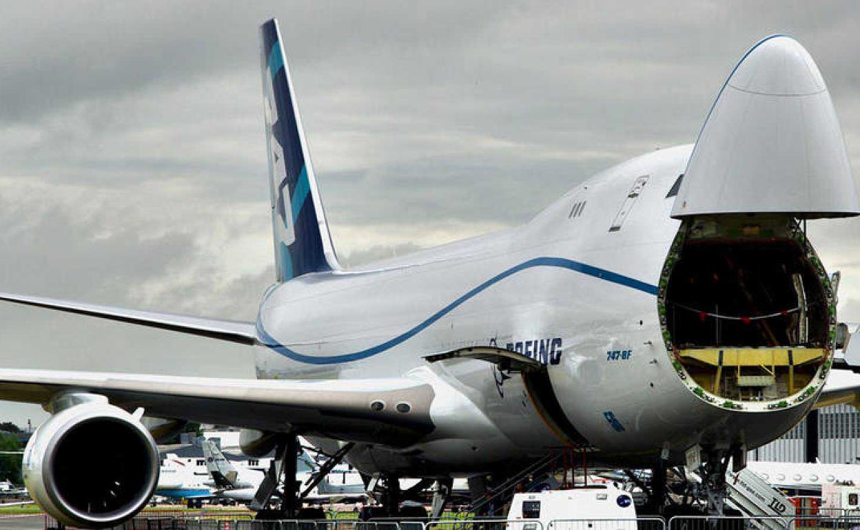 Boeing 747 de carga.