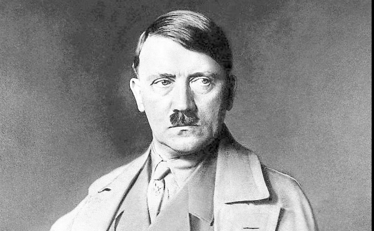 Retrato de Hitler.