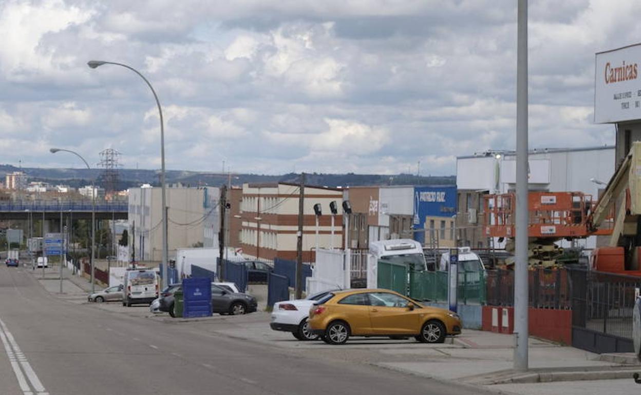 El polígono de San Cristóbal, en Valladolid. 