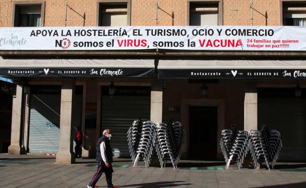 «Miramos con envidia a otras comunidades donde los hosteleros recibe 7.000 y hasta 10.000 euros por local»