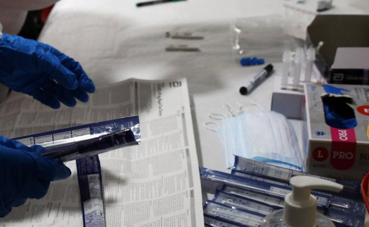 Analitica de muestras PCR en Segovia. 