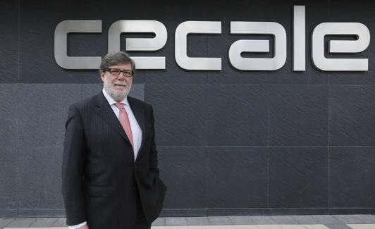 Santiago Aparicio, presidente de CECALE. 