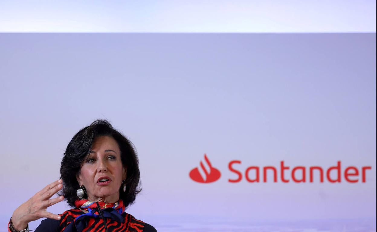 Ana Botín, presidenta de Banco Santander 