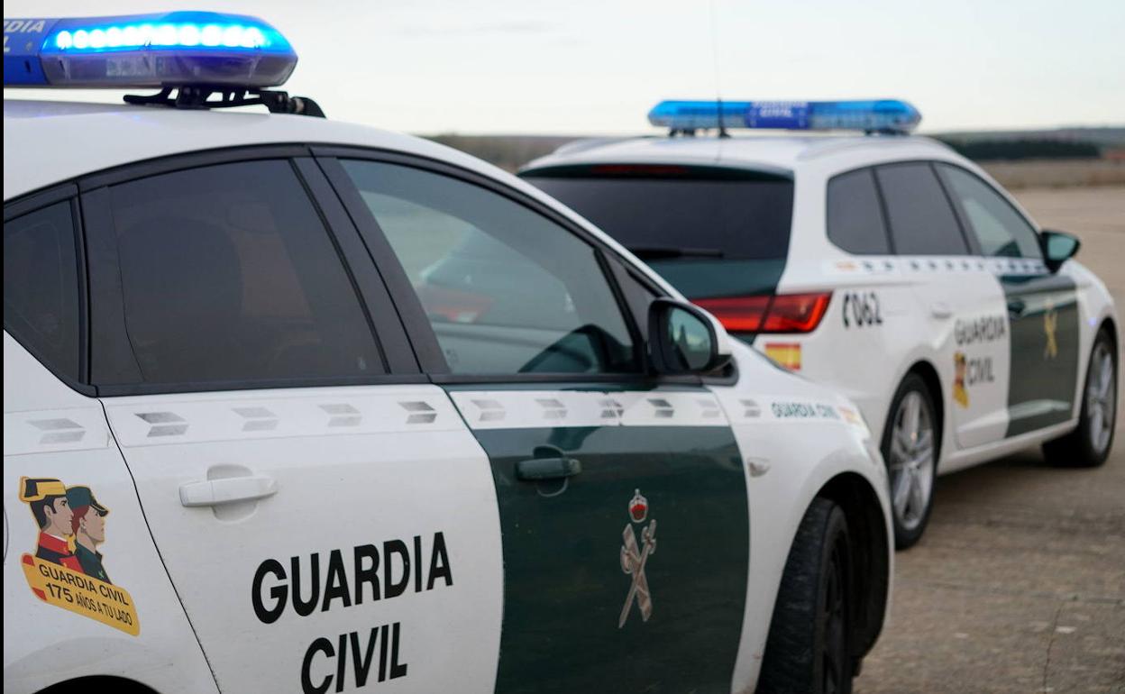 Coches de la Guardia Civil.