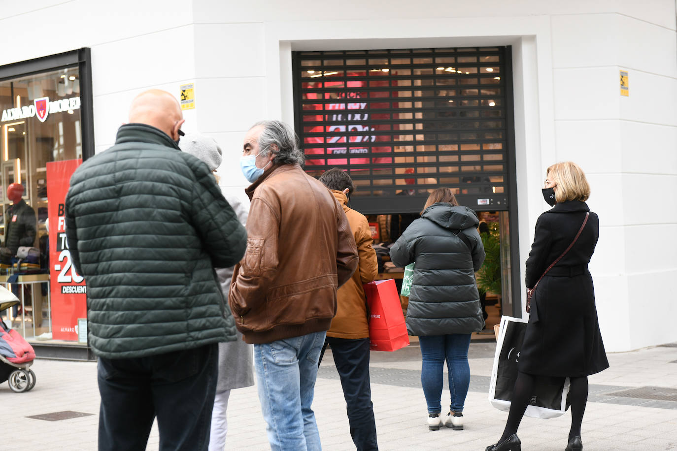 De compras por Valladolid. 