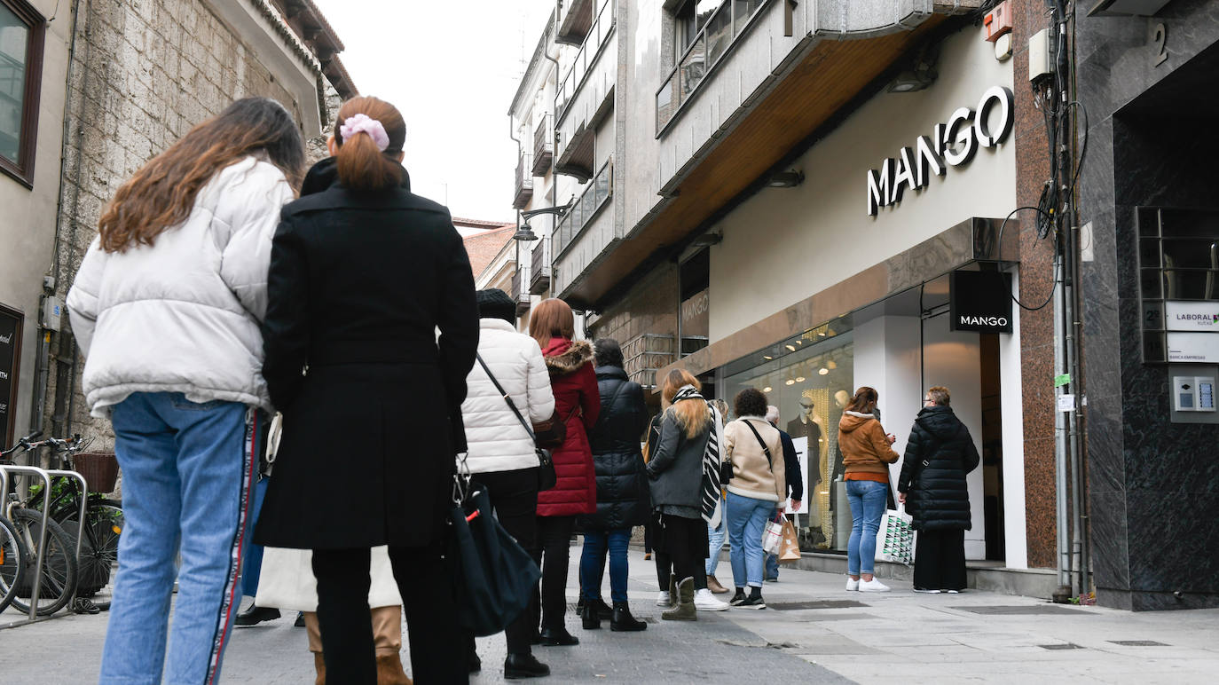 De compras por Valladolid. 
