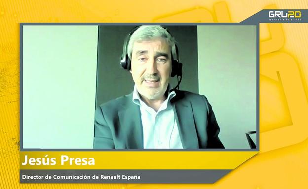 Jesús Presa, en la mesa de GRUPO20.