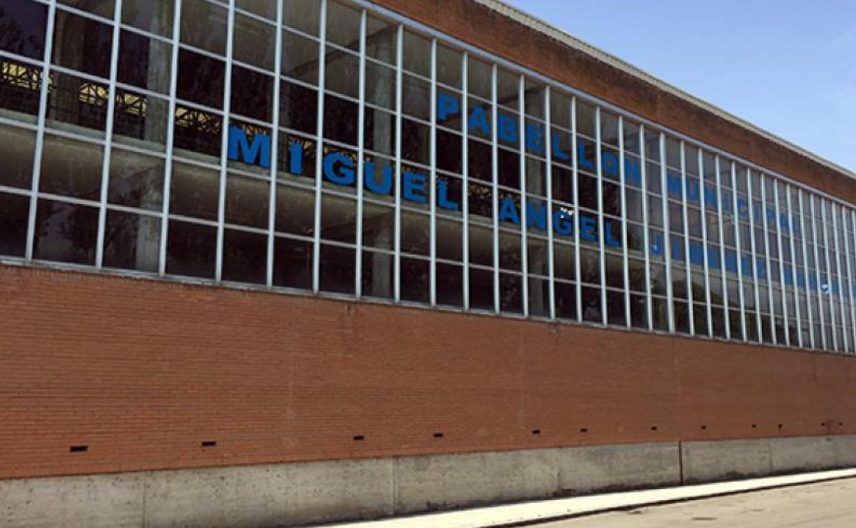 Imagen del pabellón en el que se harán las pruebas.