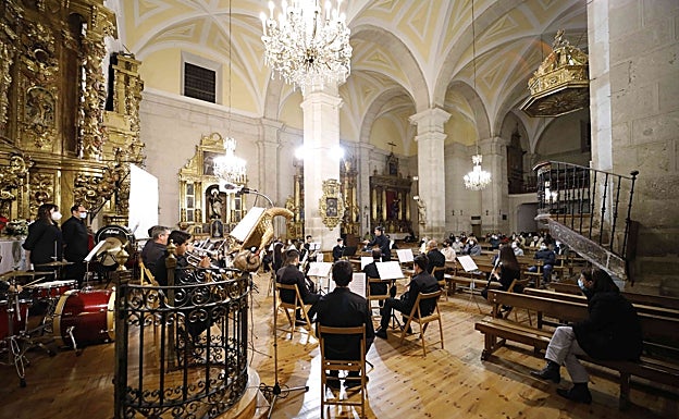 Concierto en la iglesia de San Miguel, Peñafiel. 