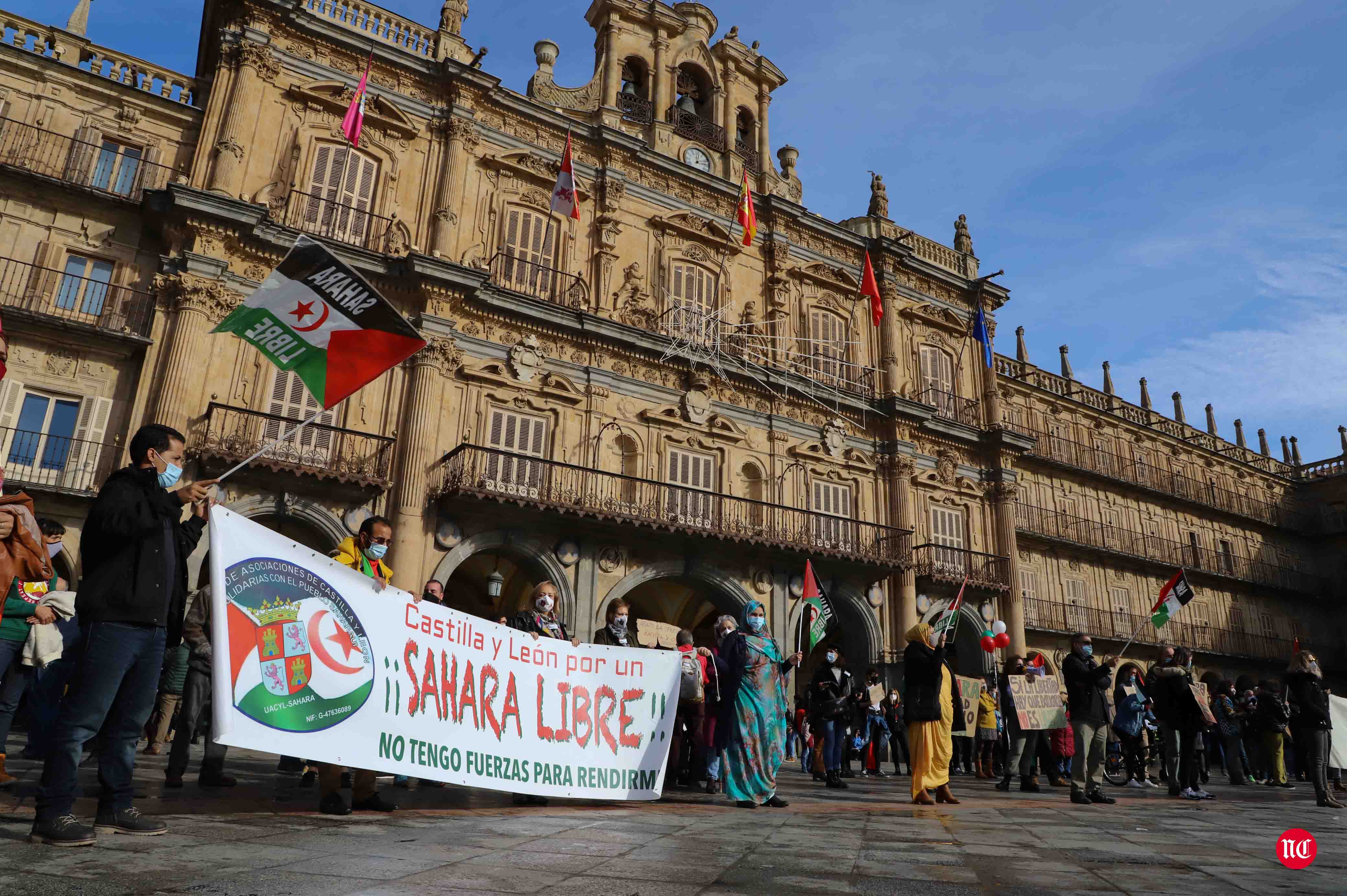 Fotos: Salamanca con el Sahara