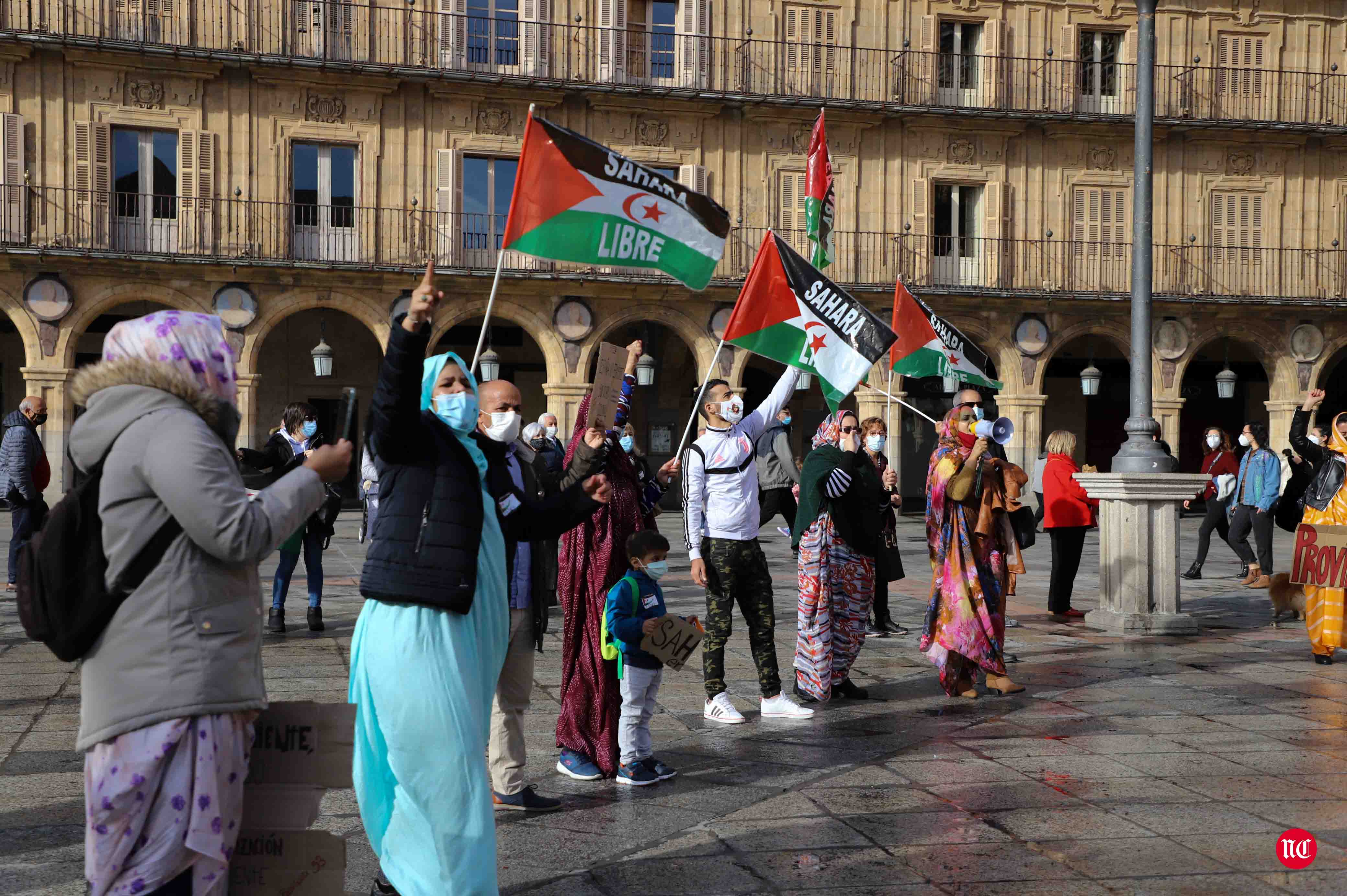 Fotos: Salamanca con el Sahara