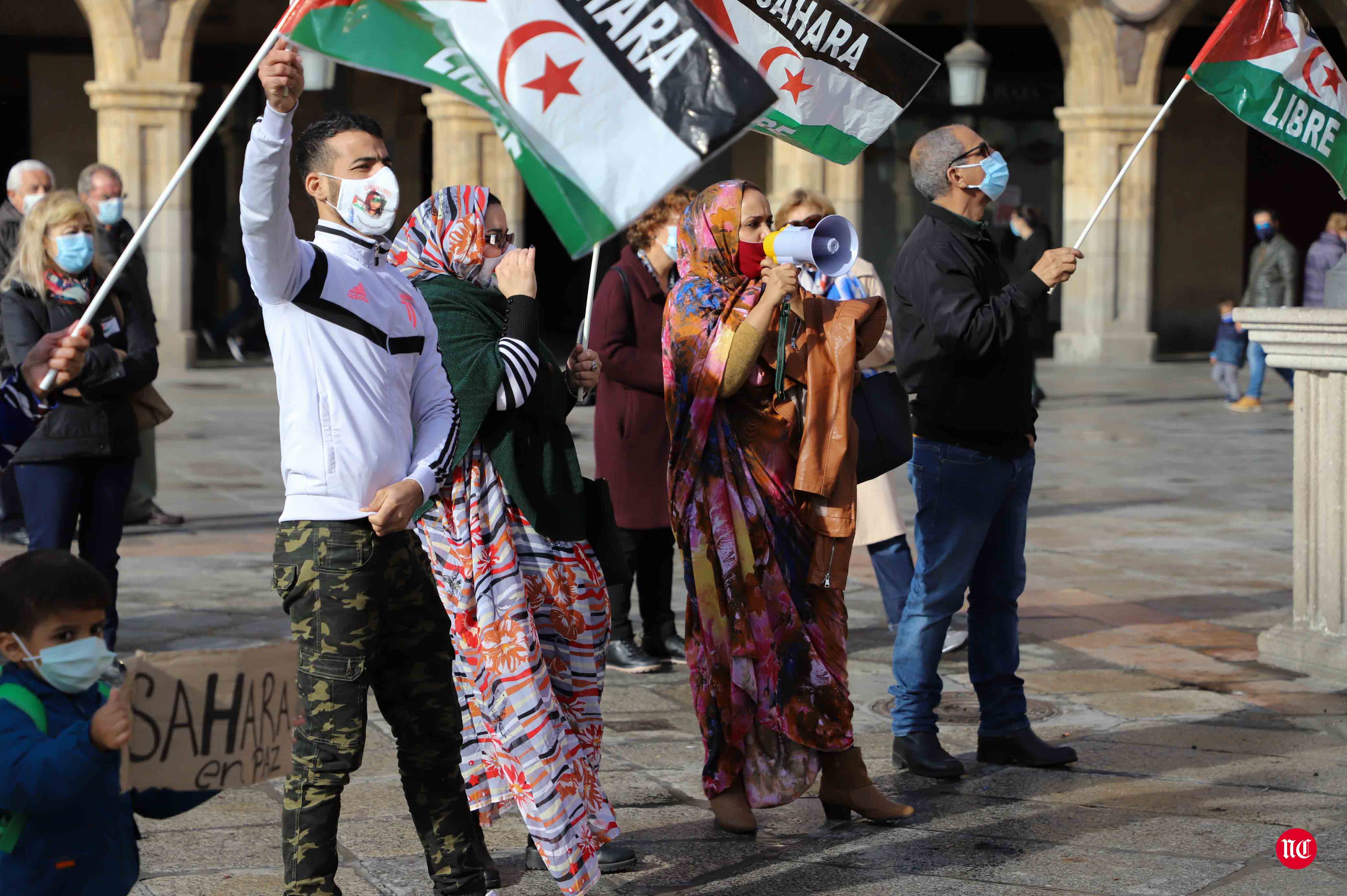 Fotos: Salamanca con el Sahara