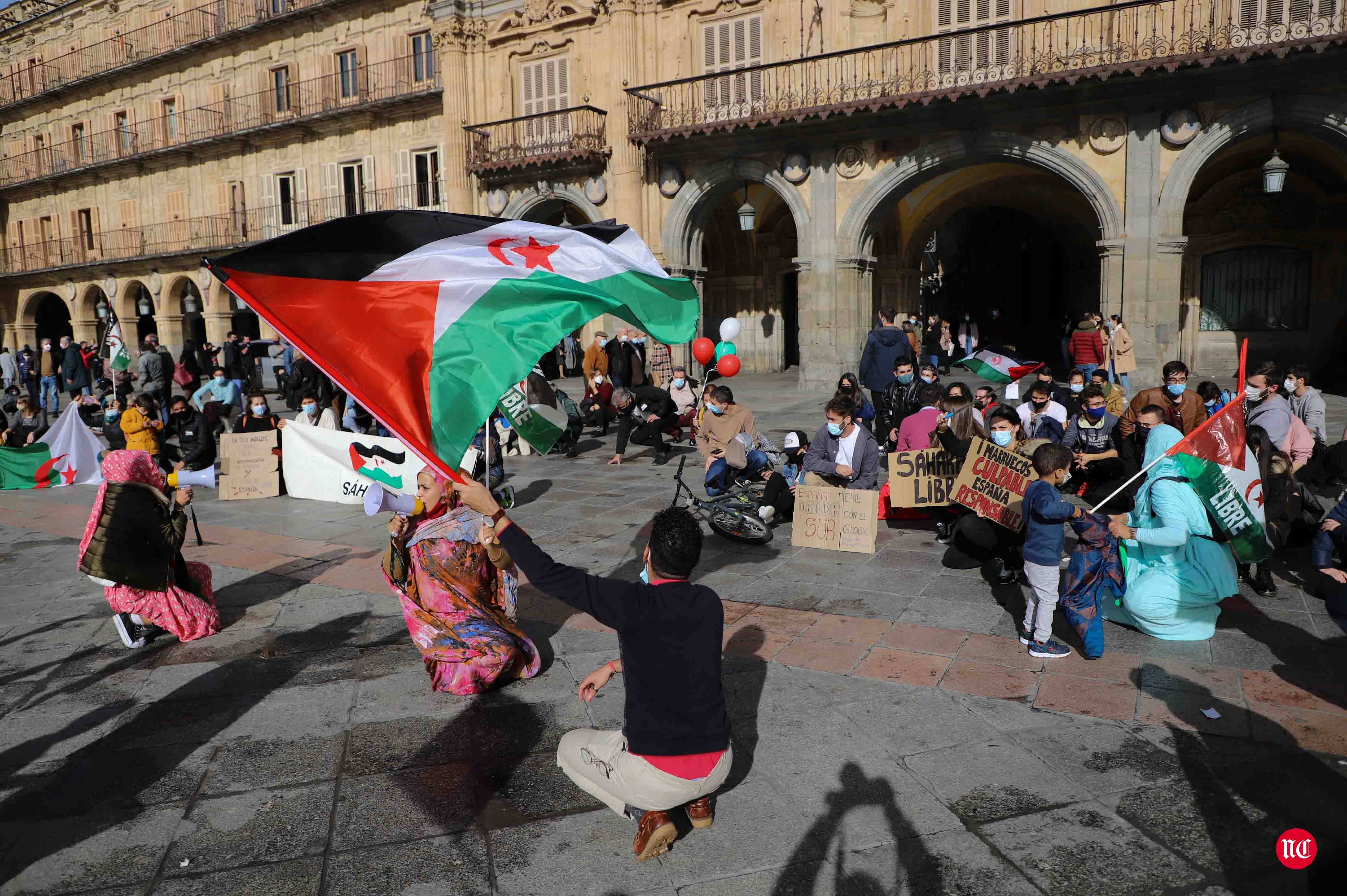 Fotos: Salamanca con el Sahara