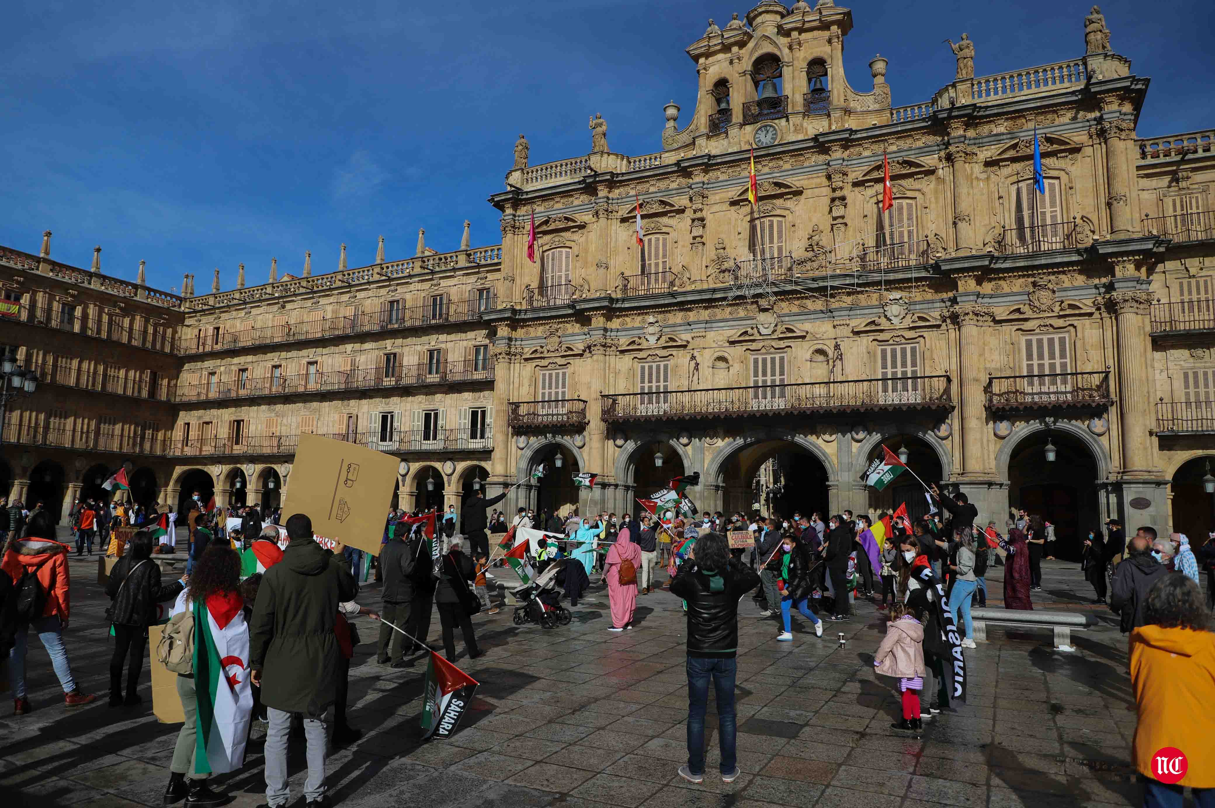 Fotos: Salamanca con el Sahara