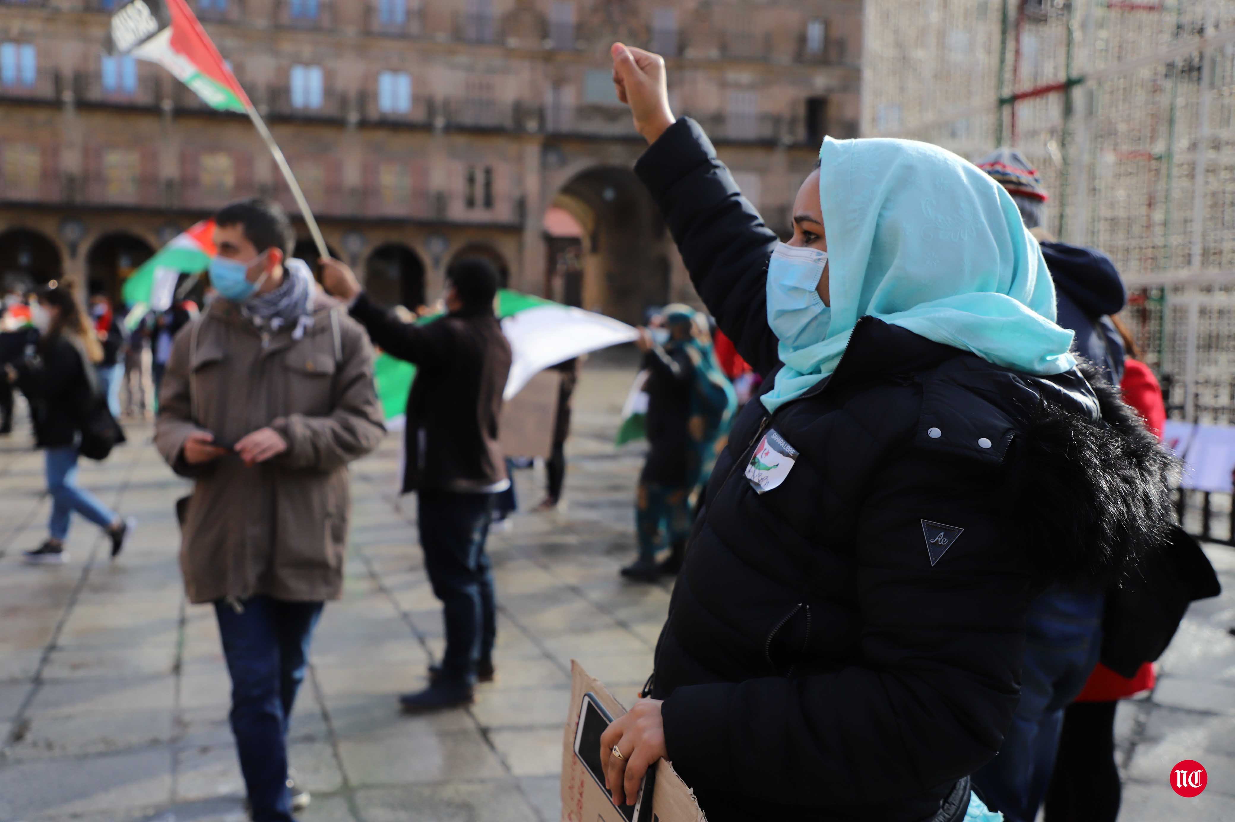 Fotos: Salamanca con el Sahara