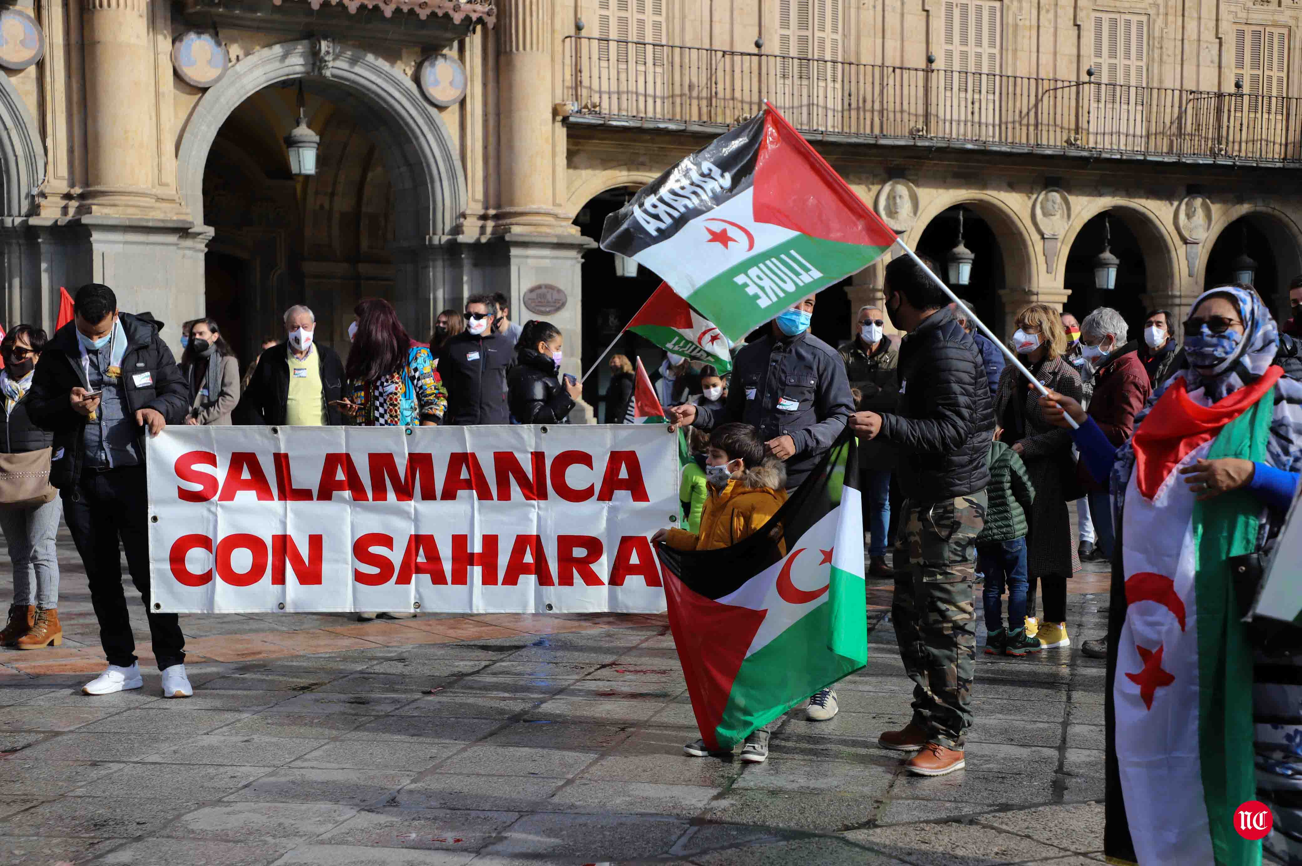 Fotos: Salamanca con el Sahara