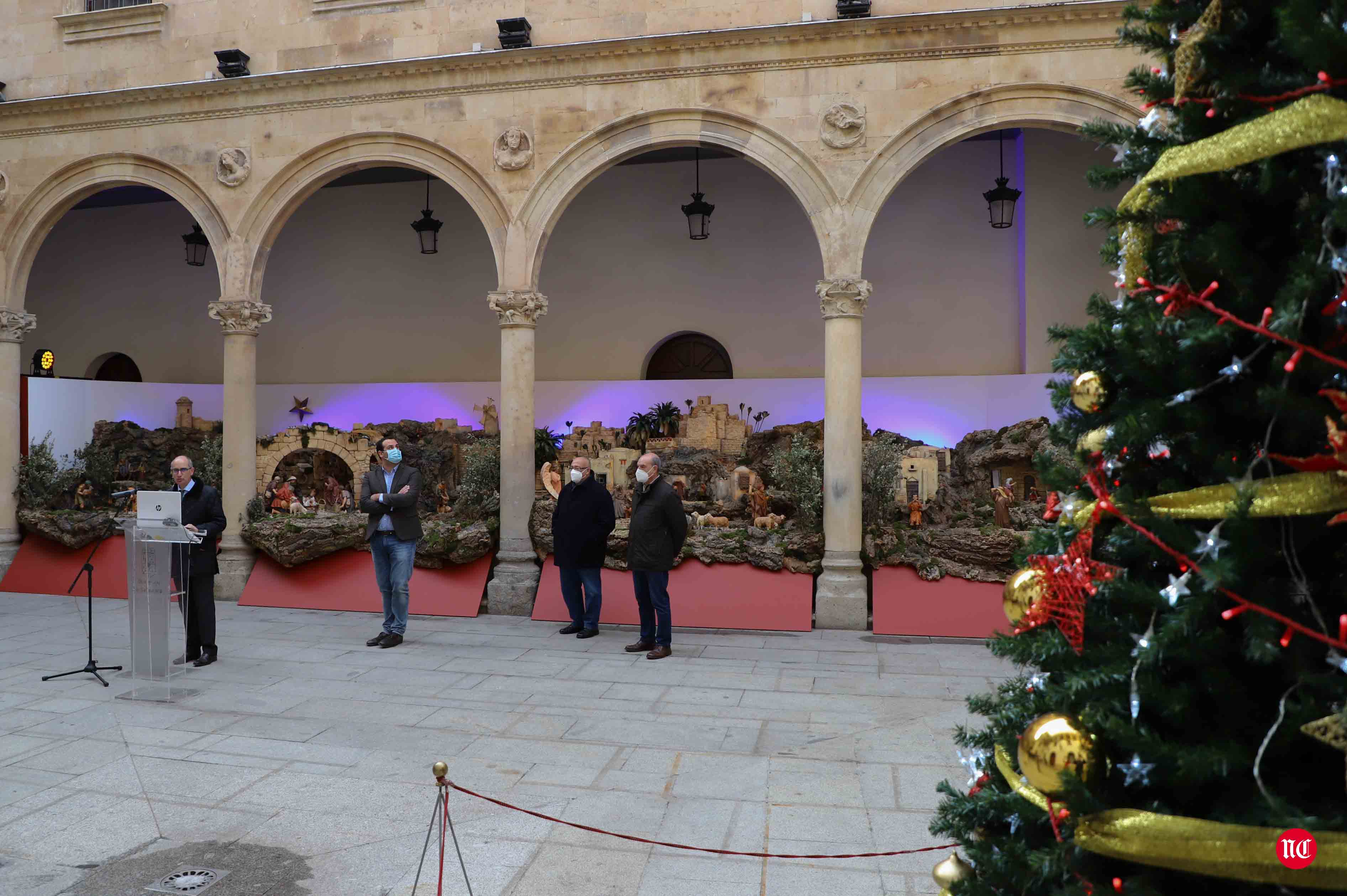 Fotos: Belén navideño en La Salina