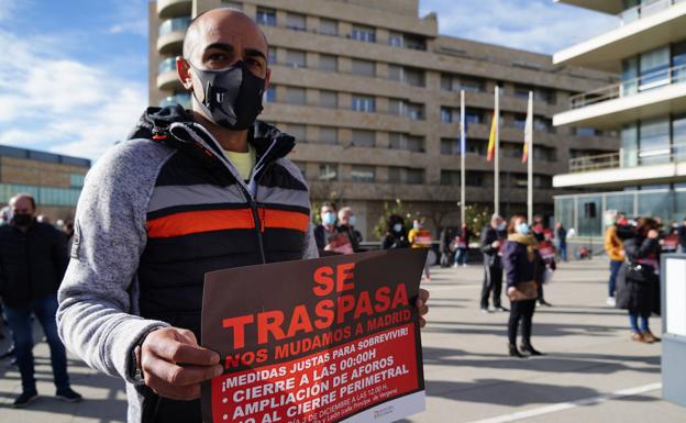 Concentración frente a la Delegación Territorial de la Junta en Salamanca. 