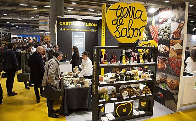 Expositor de Tierra de Sabor en la cumbre gastronómica Madrid Fusión en enero de este año. 